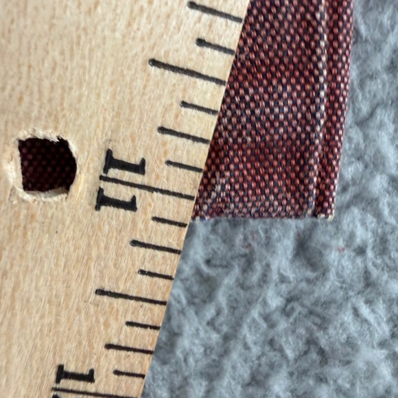 Levi's Shorts Mens 31 Red Garment Dyed Casual Chino Flat Front Cotton Zip Fly - Picture 7 of 10